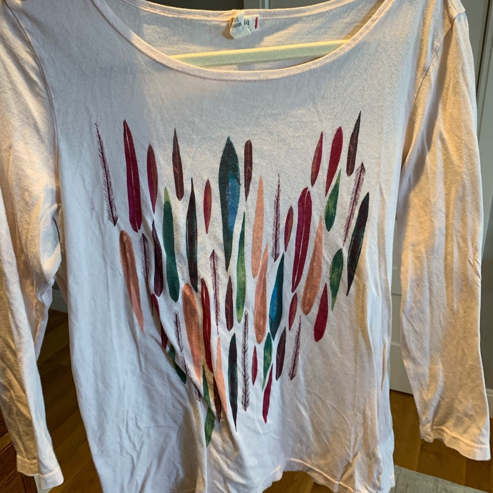 T.La painting Long sleeve